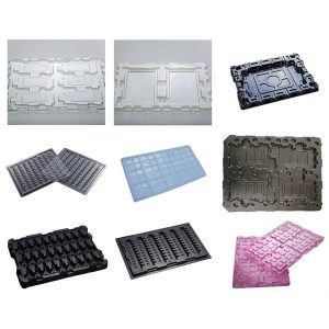 ESD-biztos vákuumformázott tálca