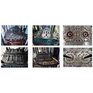 többüreges fröccsöntő forma megoldás