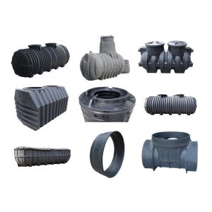 rotációs öntéssel gyártott föld alatti víztartály