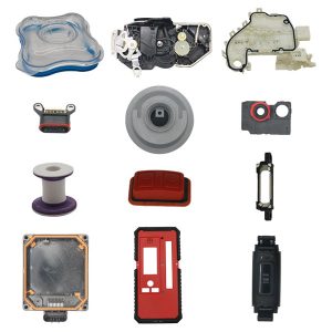 két színű fröccsöntött szilikon termékek