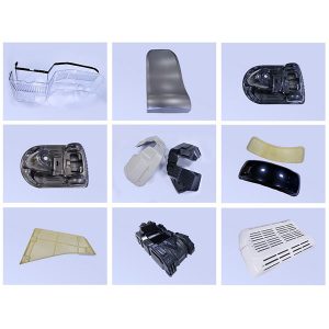 vákuumformázott autóipari belső és külső burkolati alkatrészek